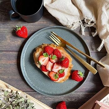 （1皿のみ1度使用）美濃焼　フラットプレート　5皿セット 1皿のみ1度使用）美濃焼 フラットプレート 5皿セット